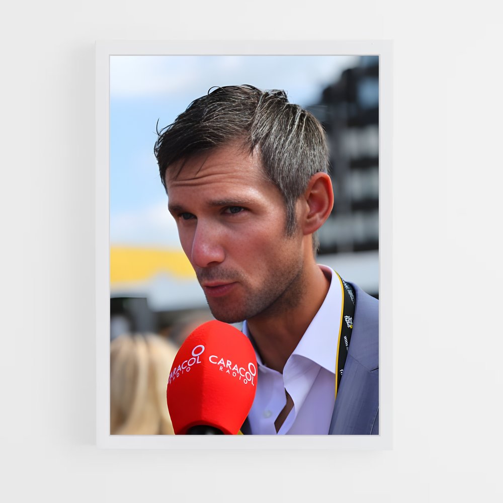 Poster L'Interview Élégante – affiche Cyclisme (vue 3)